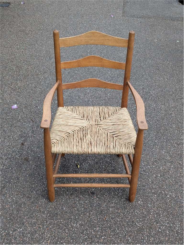 Cotswold School childs chair by Neville Neal , oak