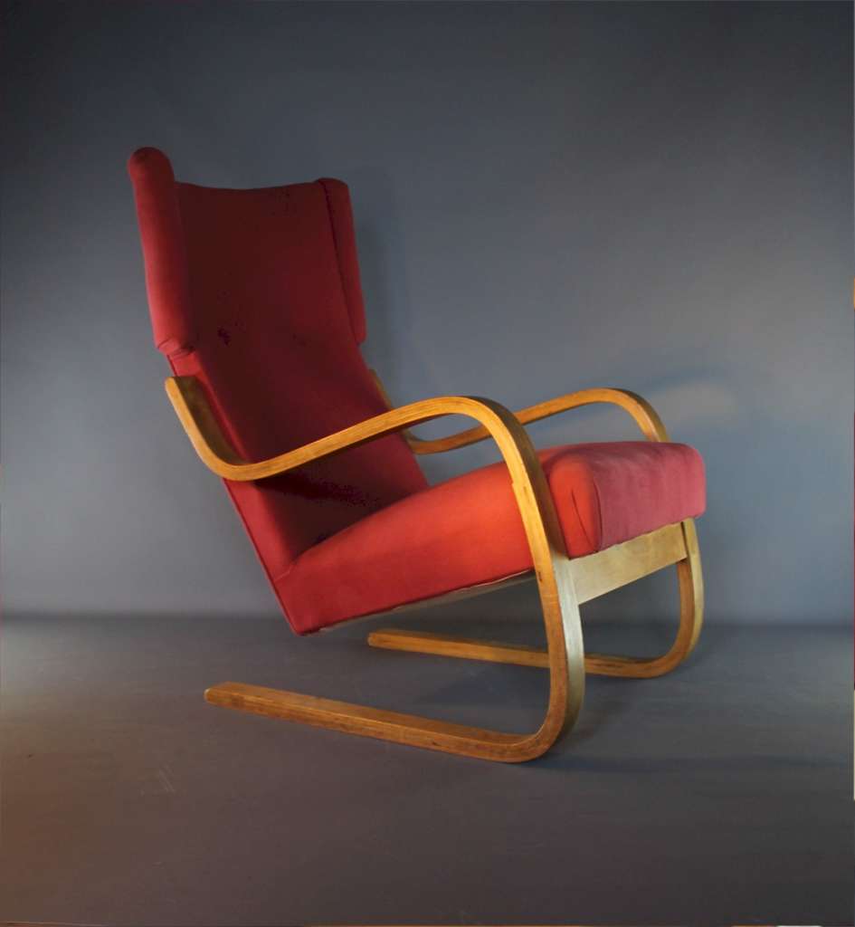 Alvar Aalto designed lounge chair, model 36/401 by Finmar | MID CENTURY