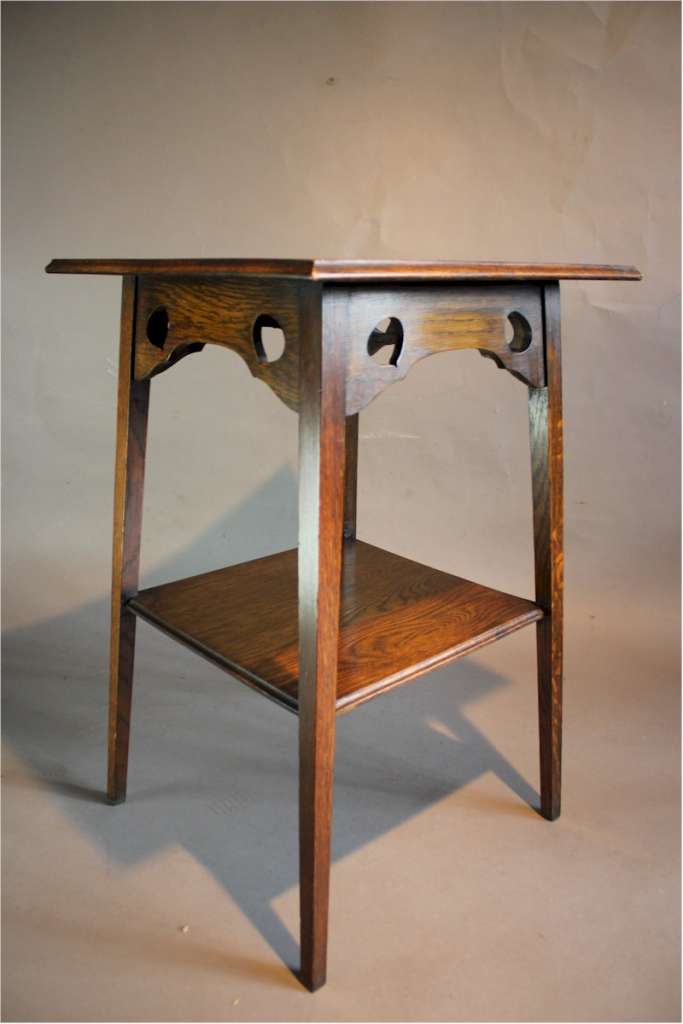 Arts and crafts oak occasional table Art Furniture