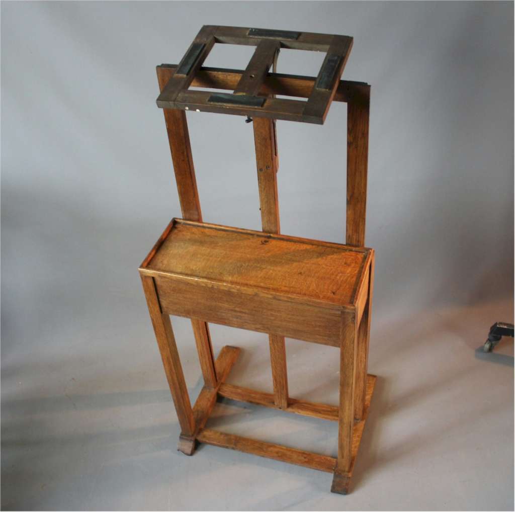 Artist’s adjustable easel by C Roberson & Sons