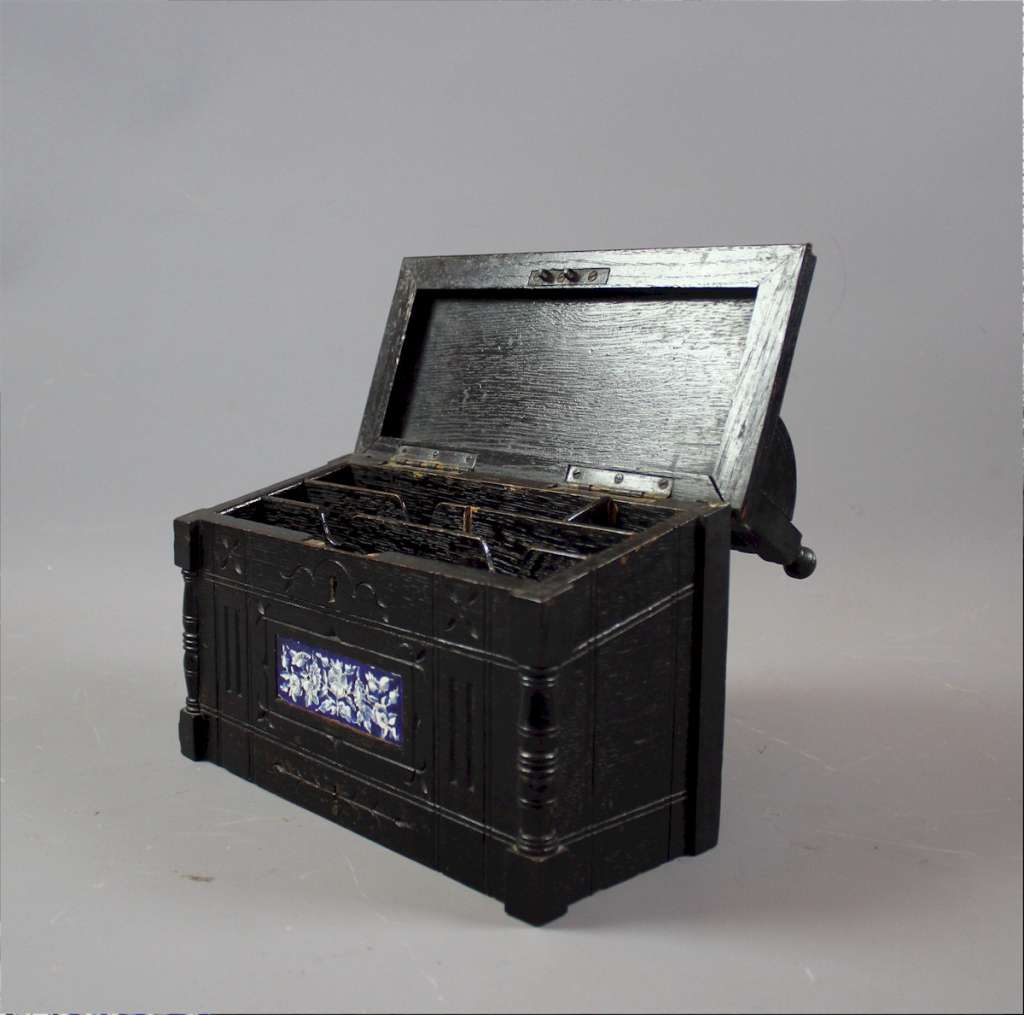 Aesthetic Movement stationery box Art Furniture