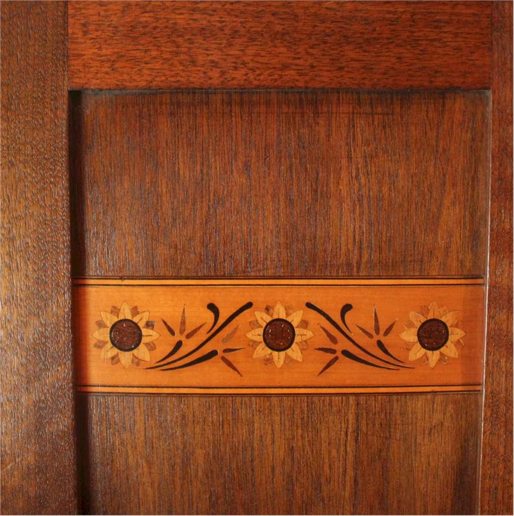 Aesthetic Movement bedside cabinet
