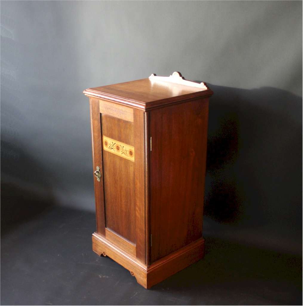 Aesthetic Movement bedside cabinet