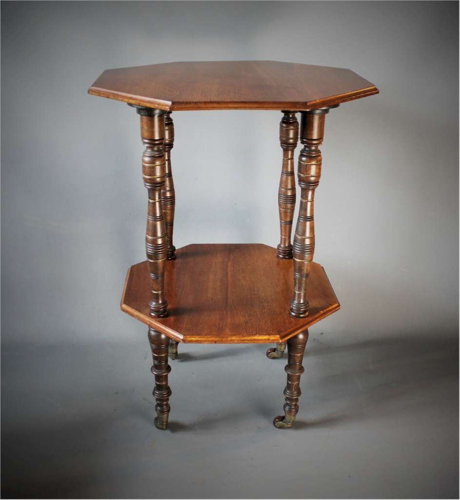 Aesthetic Movement side table in mahogany