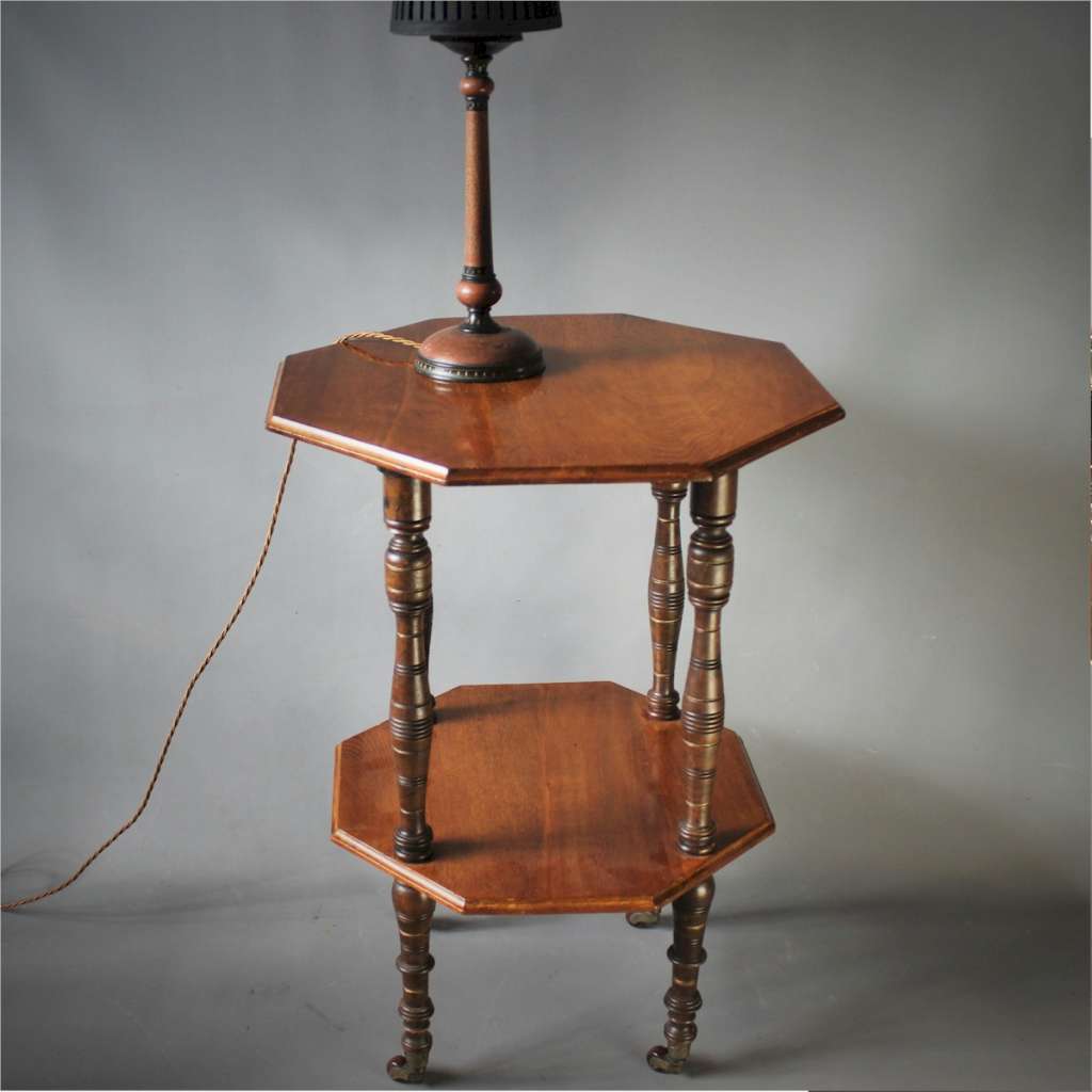 Aesthetic Movement side table in mahogany
