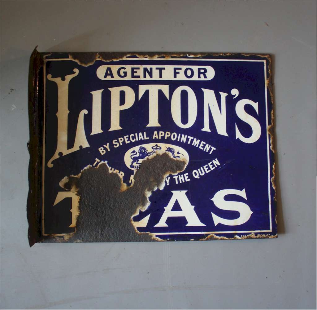 LiptonsTea double sided sign