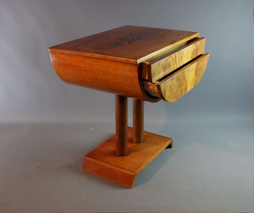 Stylish art deco sewing table