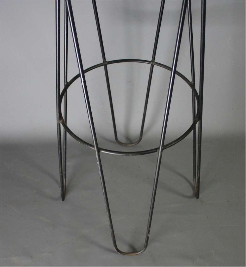 Mid Century 'Atomic' wrought iron coat stand Roger Feraud Mid Century