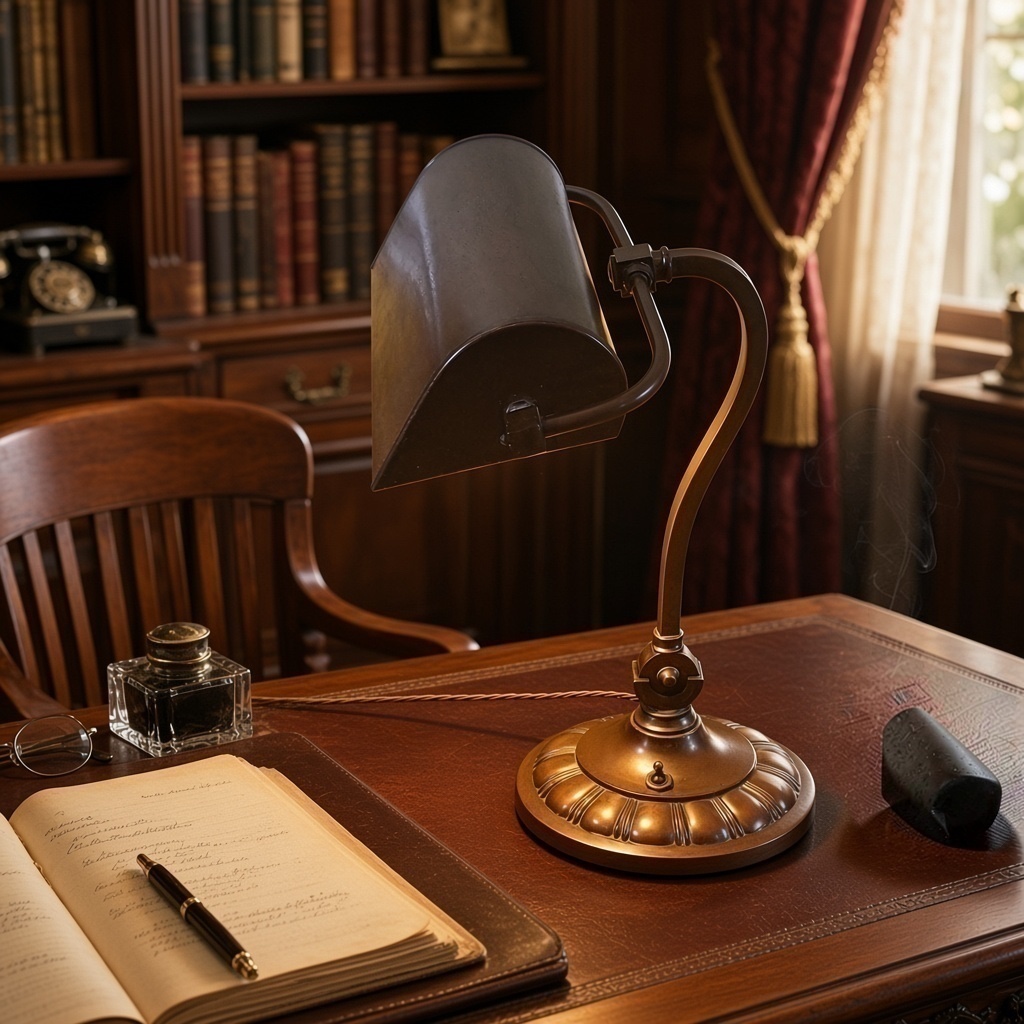 Bankers Lamp circa 1920's