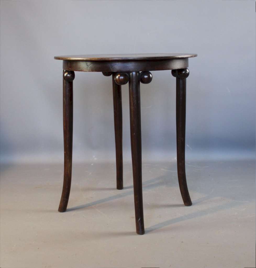 Bentwood table after Hoffmann c1910 Art Furniture