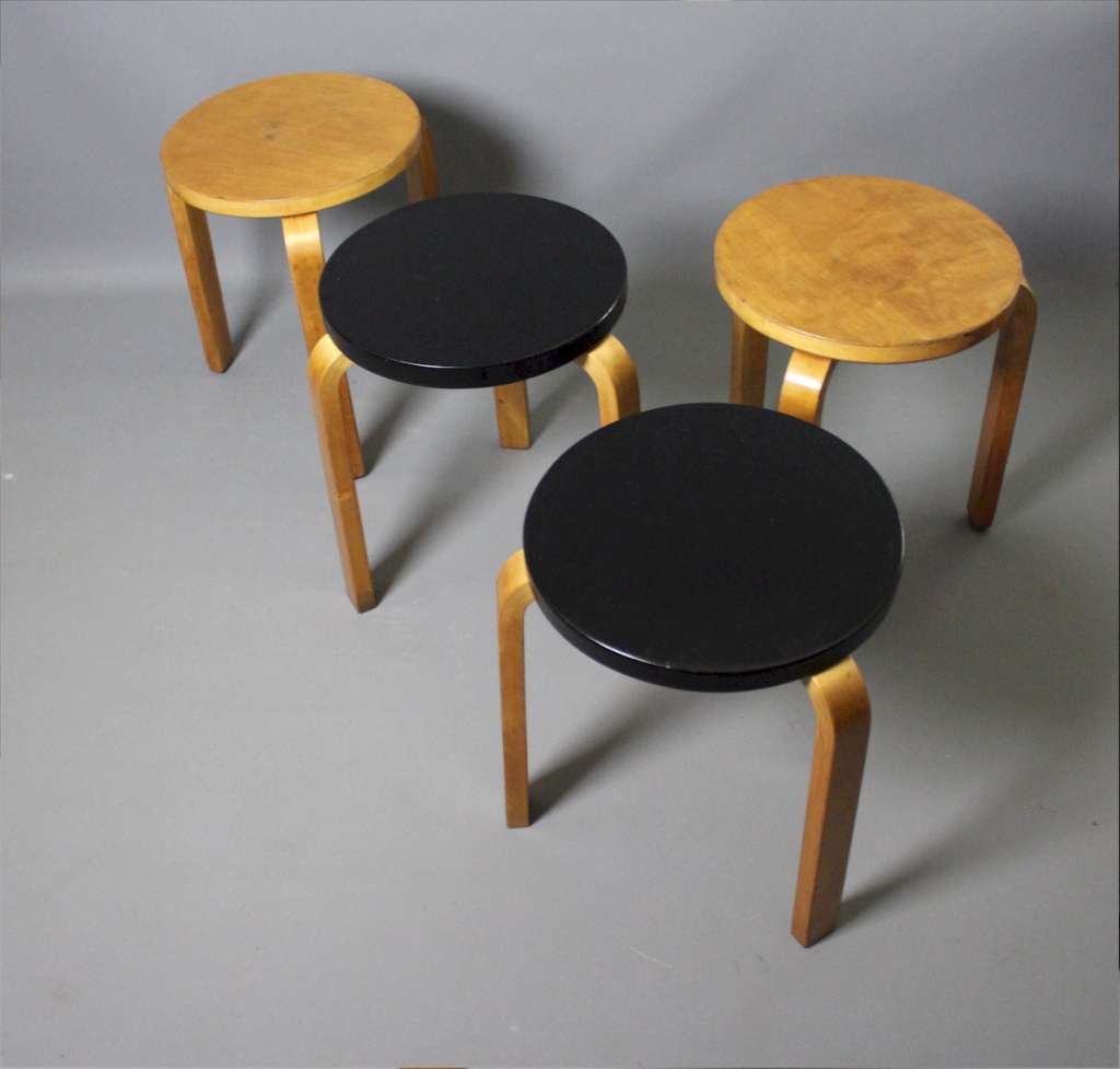 Alvar Aalto for Finmar Model 60 stacking stool
