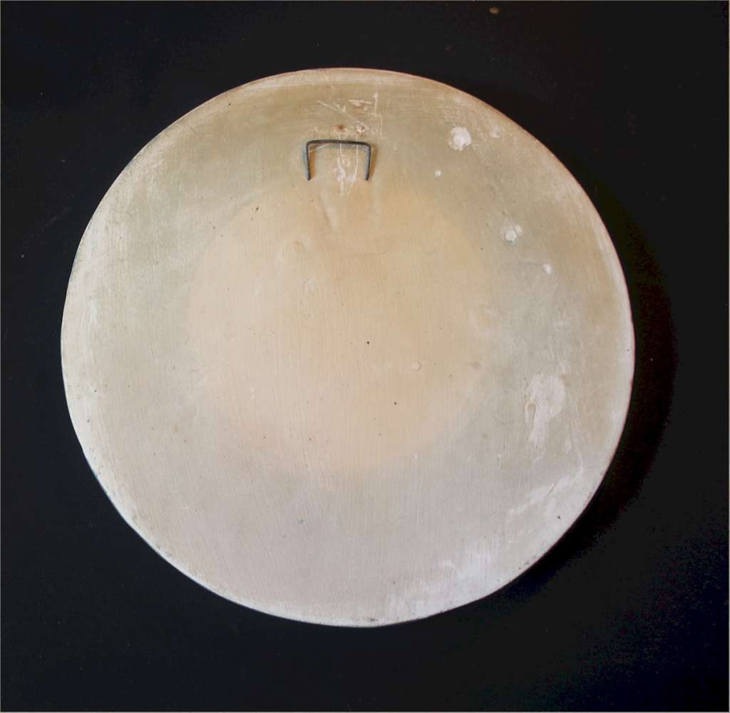 Vintage plaster placque