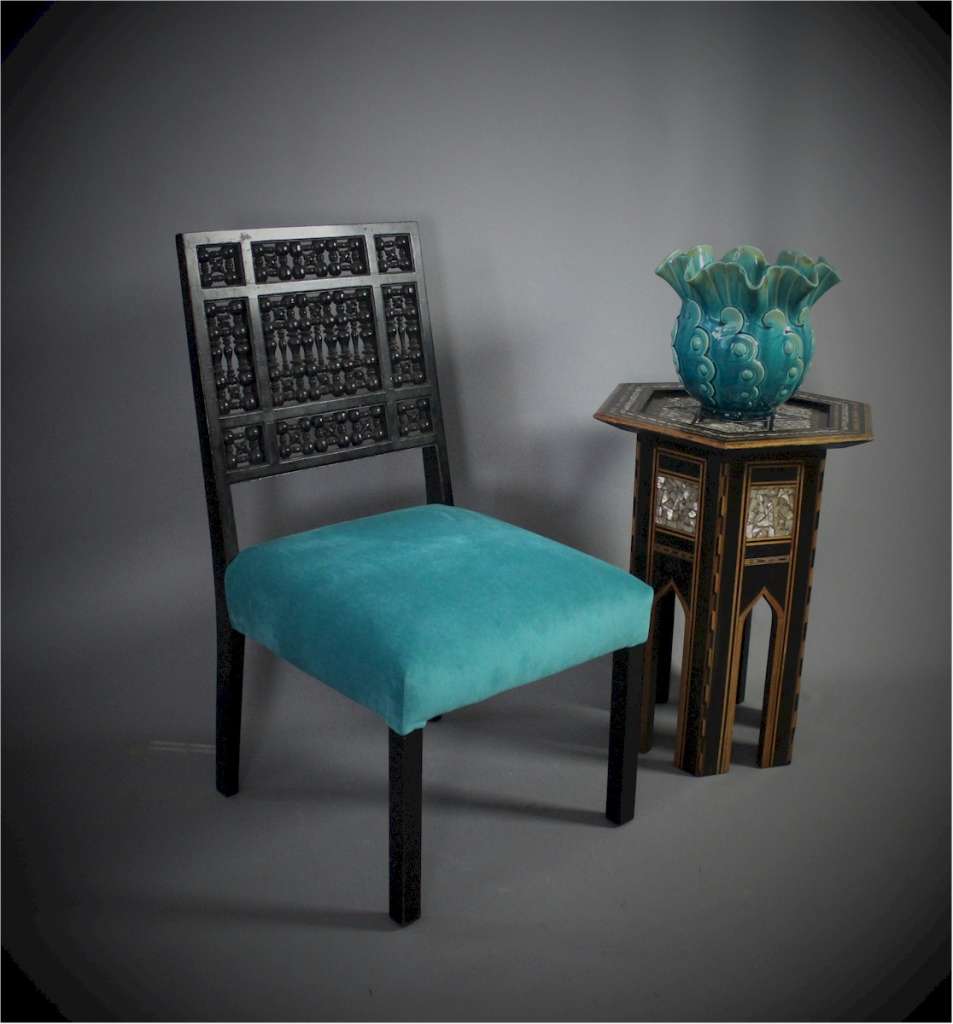 Liberty Aesthetic Mashrabiya Moorish low chair