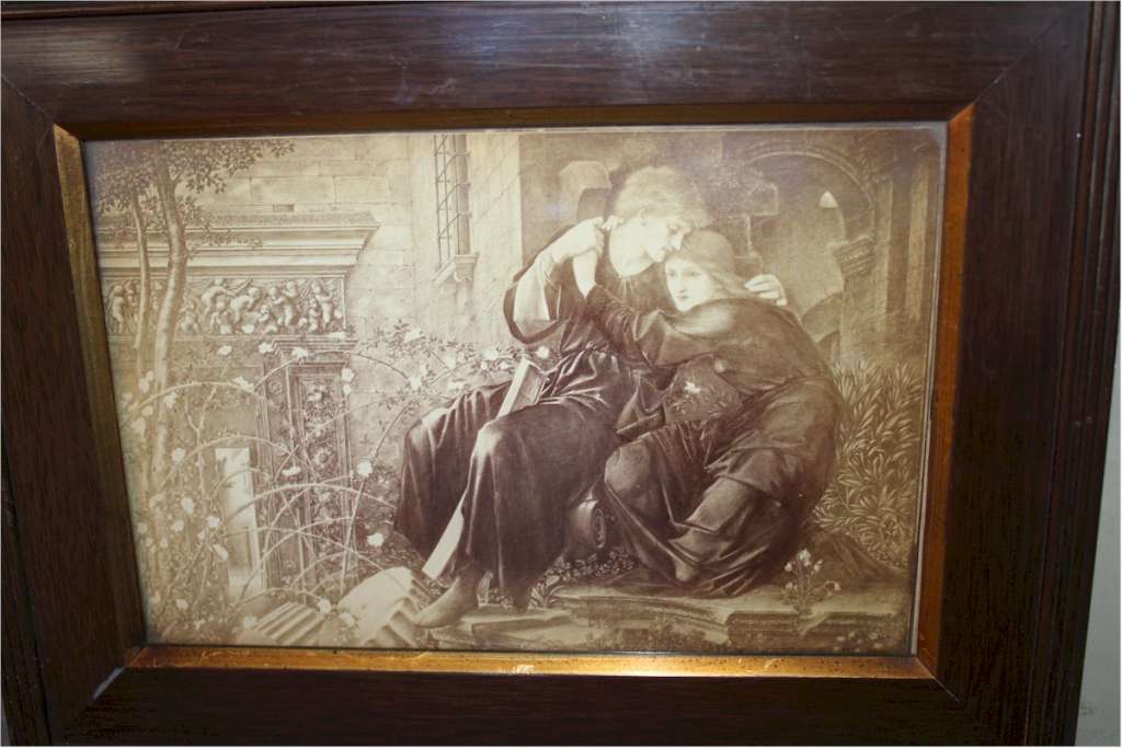 Pre-Rahaelite print by E Burne-Jones