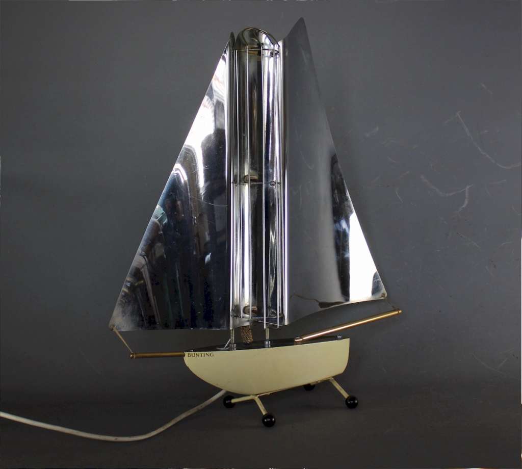 Art Deco novelty yacht fire Bunting Art Furniture