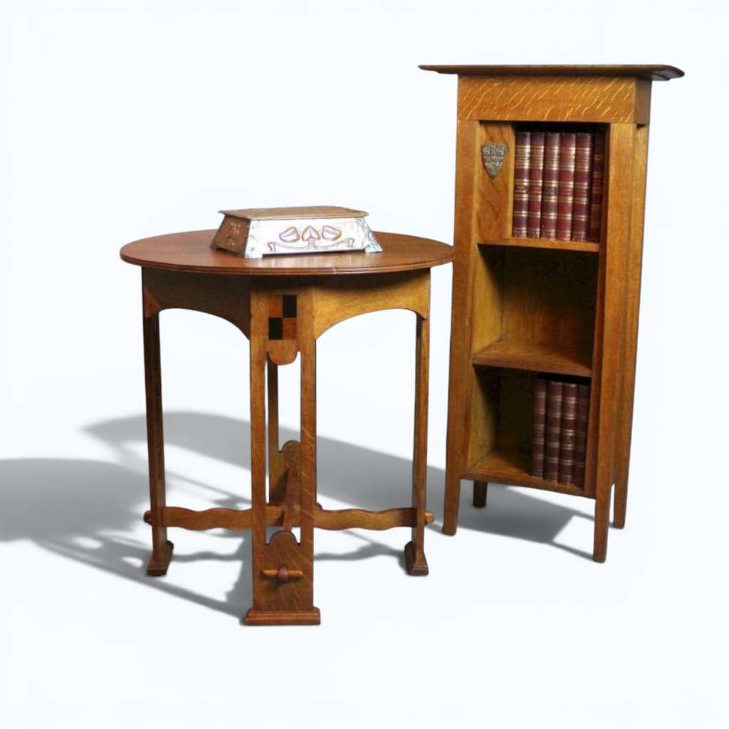Arts & Crafts Cambridge bookcase