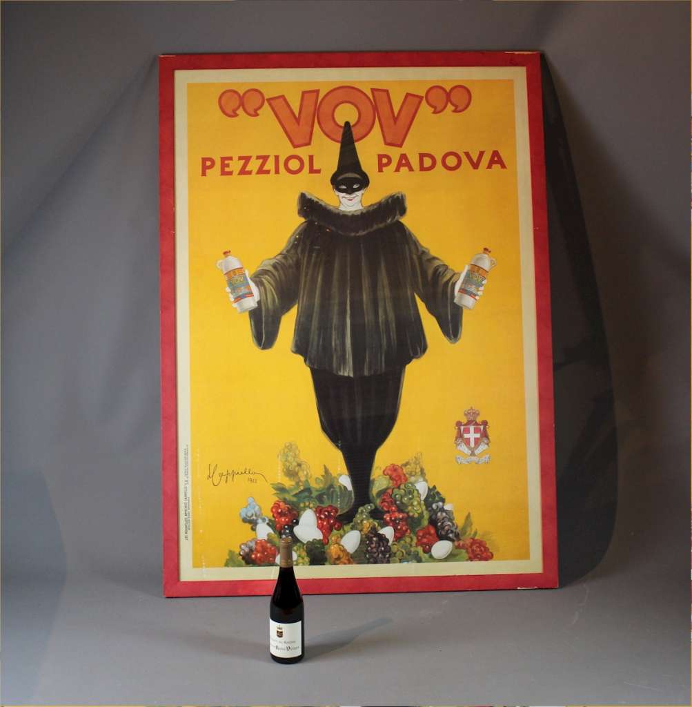 Large Italian advertising poster VOV by Leonetto Cappiello