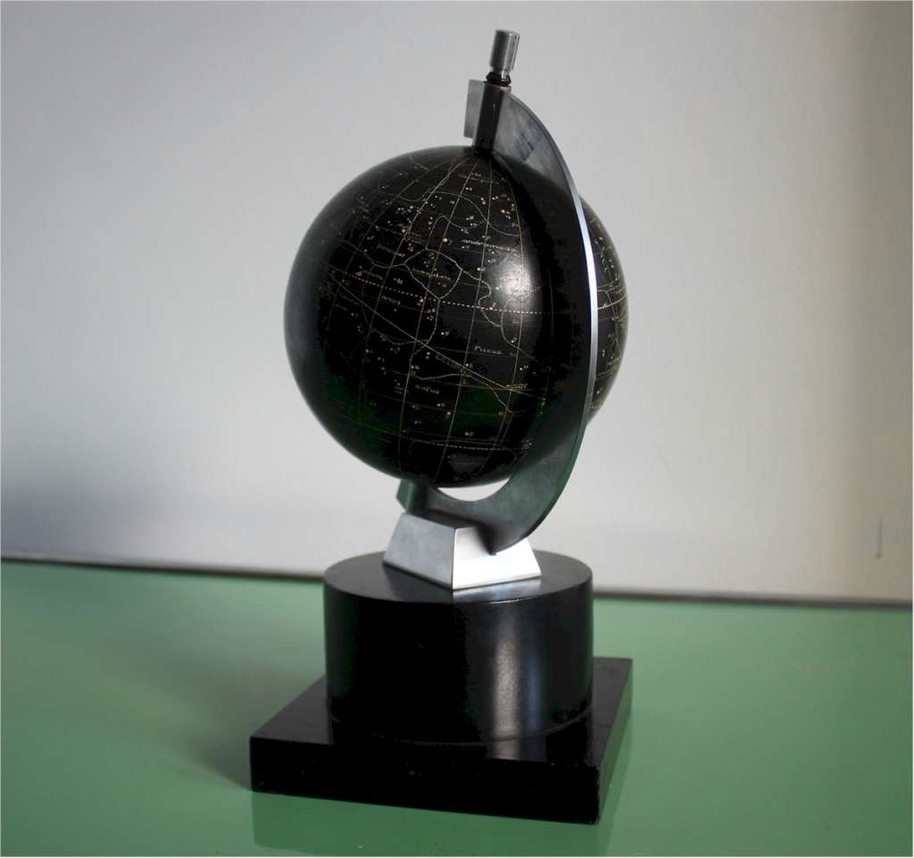 An art deco constellation globe  Live
