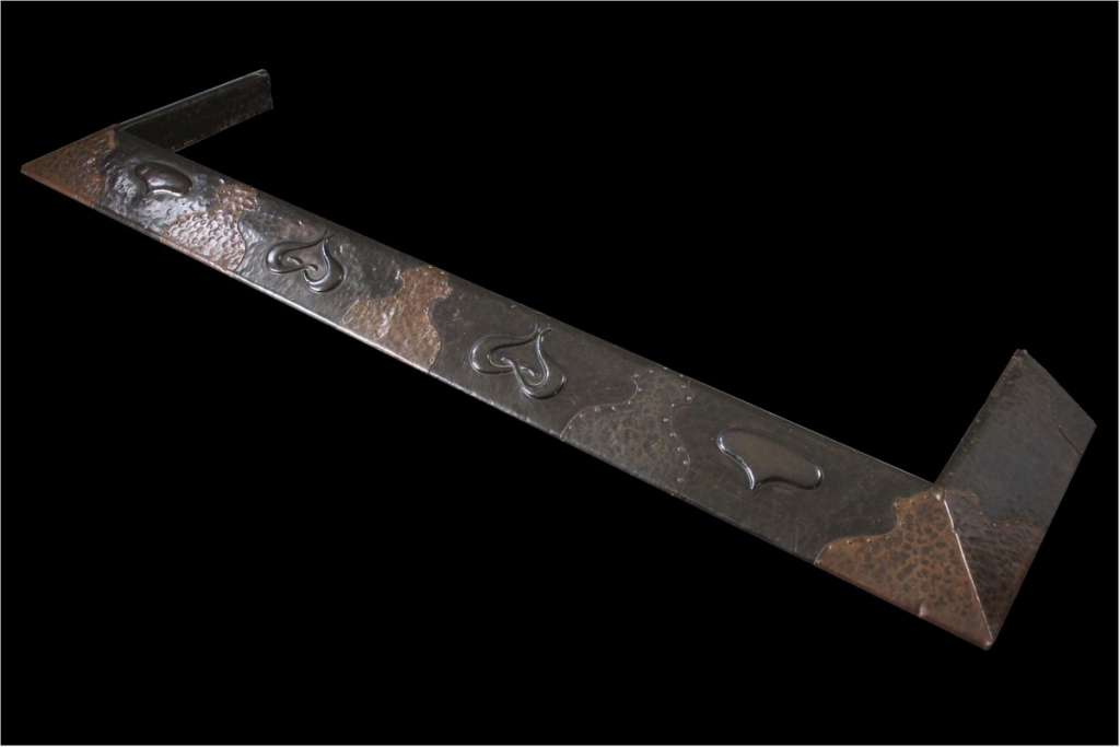 Arts and Crafts copper fire fender curb Arts And Crafts Page1 Art