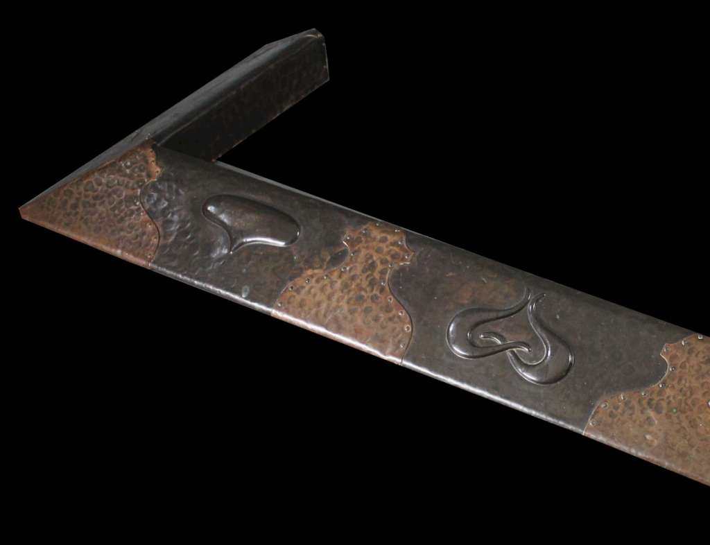 Arts and Crafts copper fire fender curb Arts And Crafts Page1 Art