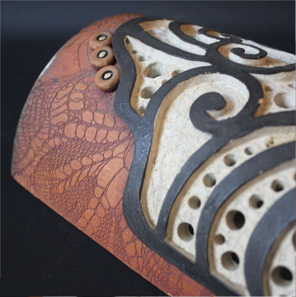 Ceramic wall light from the 1970's