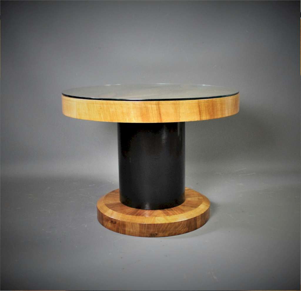 Art Deco Walnut Coffee Table c1930