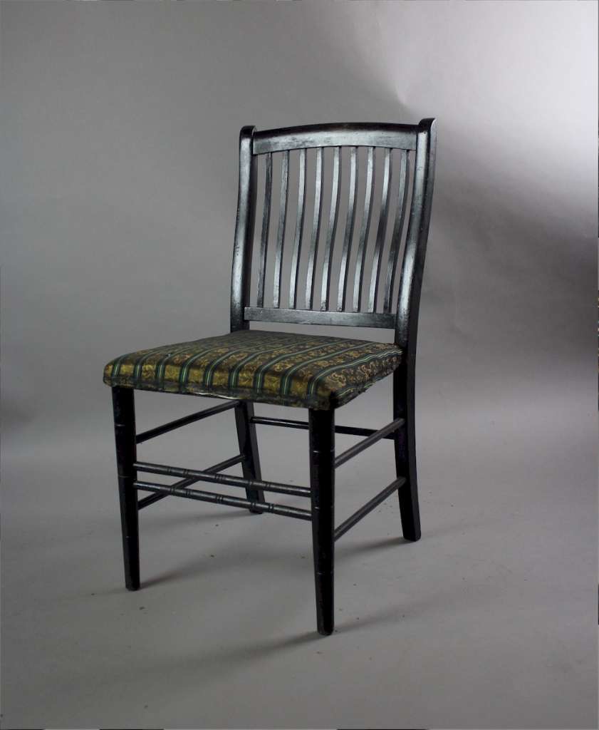 Aesthetic movement ebonised child's chair