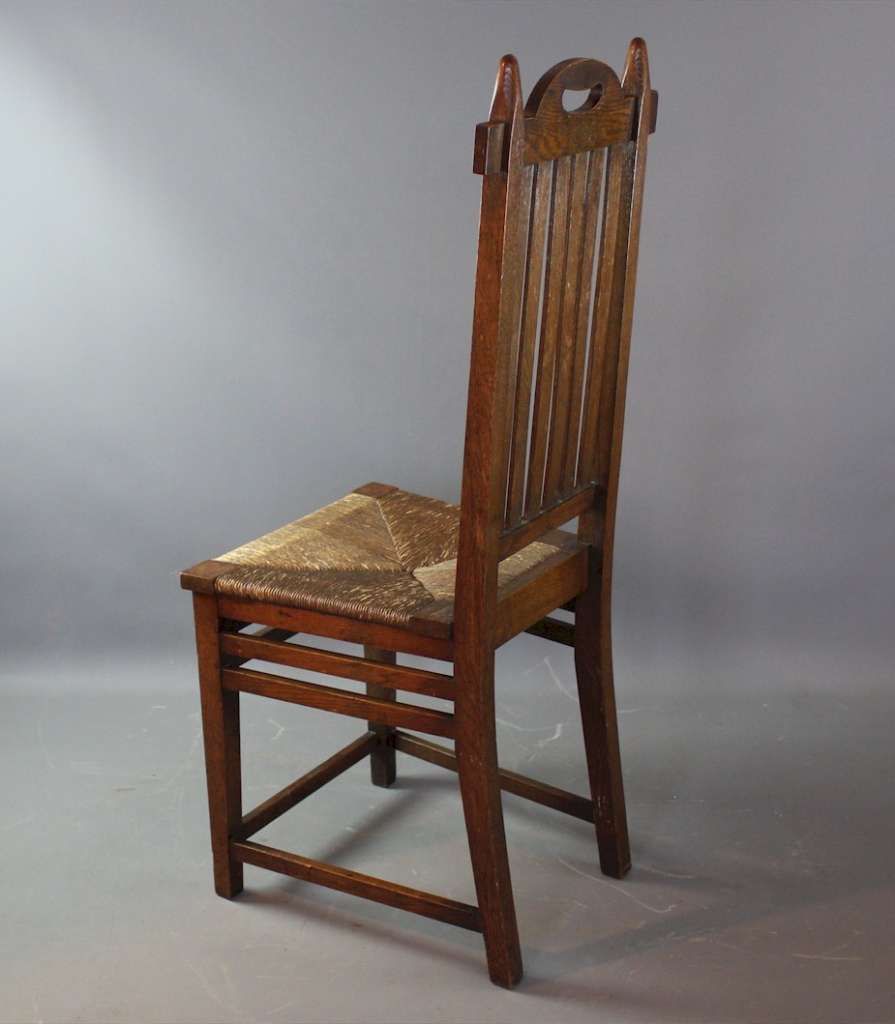 Arts and Crafts chair , Glasgow School, John Ednie. Art Furniture
