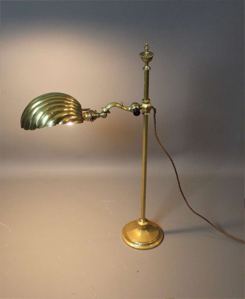 Arts and crafts desk lamp by Faraday and Sons. SOLD Art Furniture