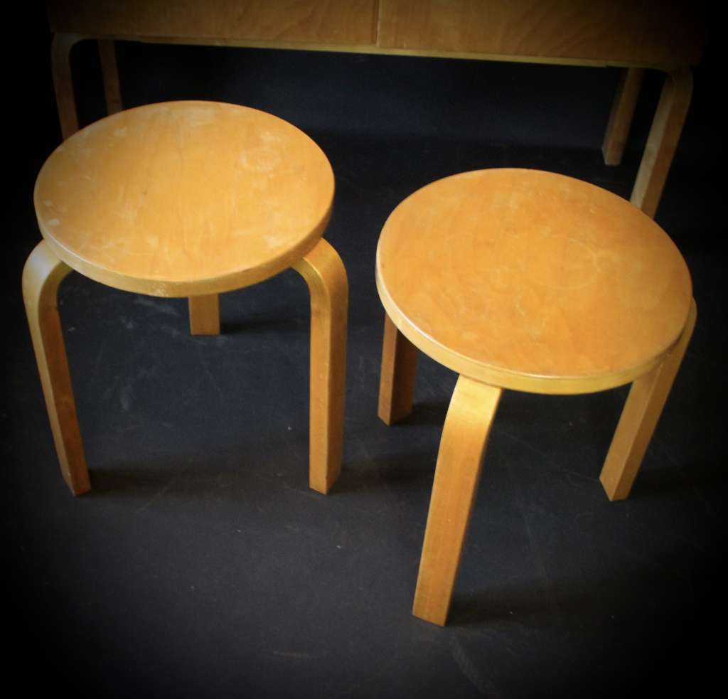 Finmar Model 60 stool by Alvar Aalto