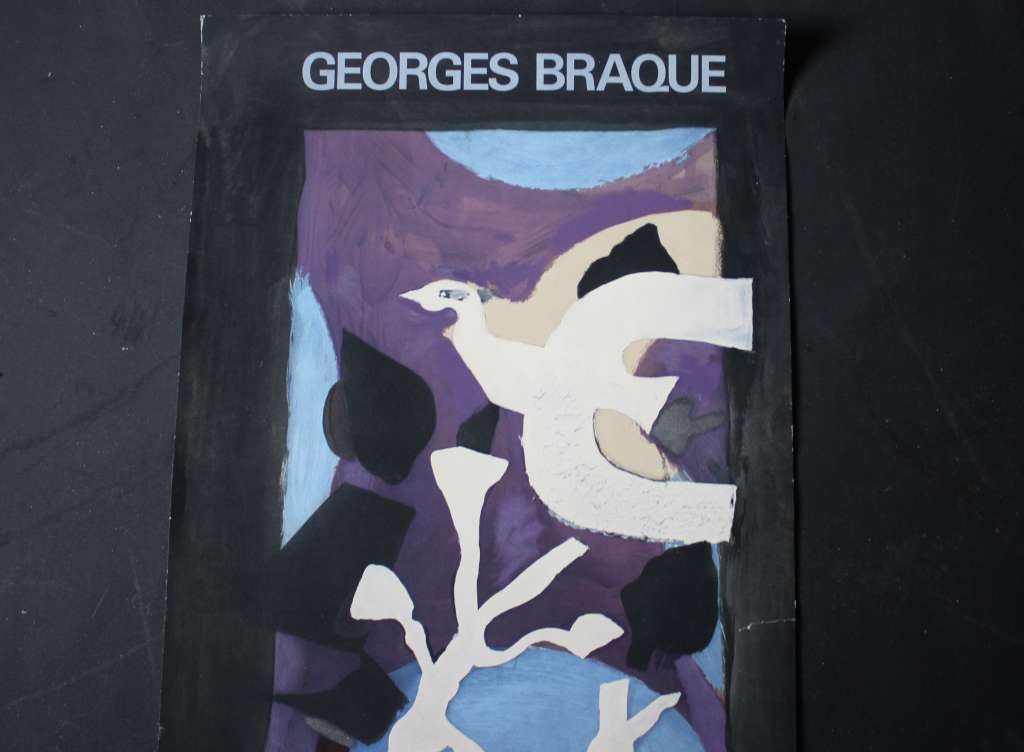 George Braque 1978 Vintage Lithograph Poster