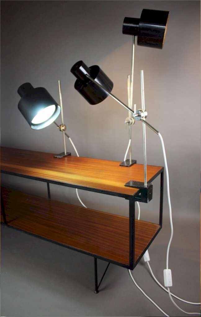 MidCentury adjustable anglepoise clamp lamp Art Furniture