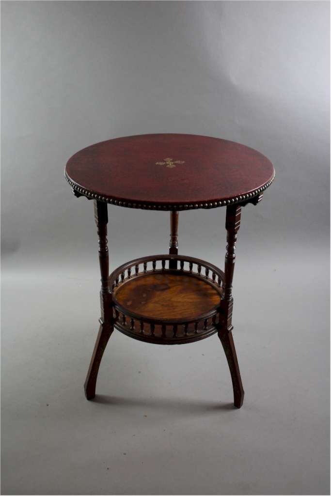 Aesthetic movement table by Gillow & Co