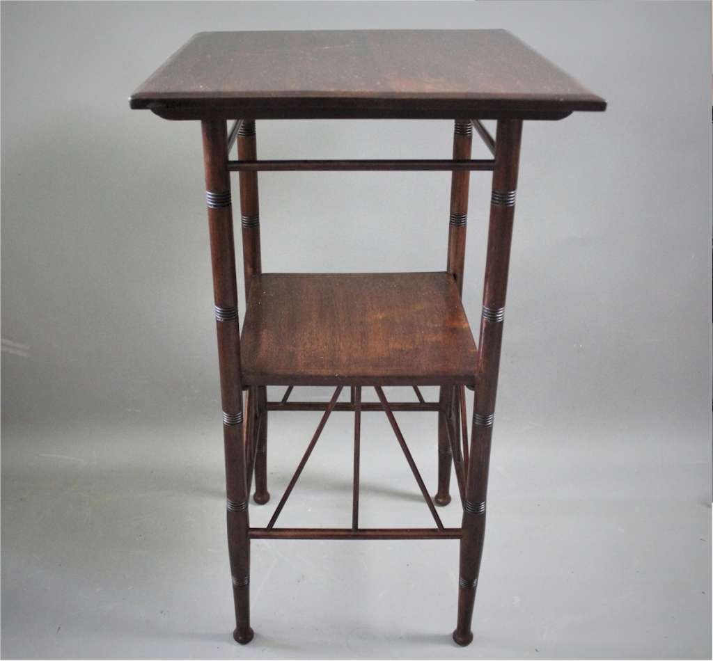 Godwin design Aesthetic side table in mahogany Art Furniture