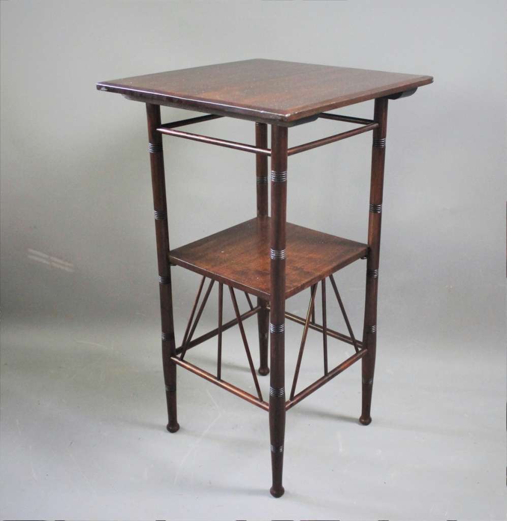 Godwin design Aesthetic side table in mahogany Art Furniture