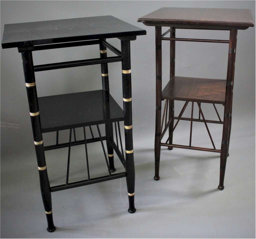 Godwin design Aesthetic side table in mahogany Art Furniture