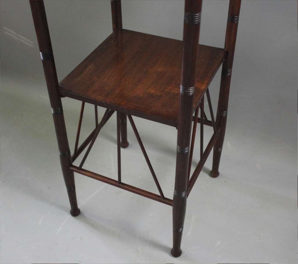 Godwin design Aesthetic side table in mahogany Art Furniture