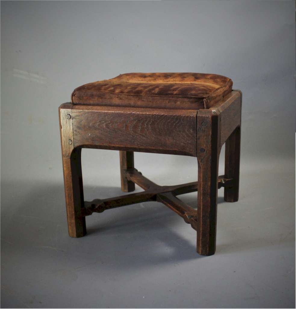 Gordon Russell of Broadway oak stool