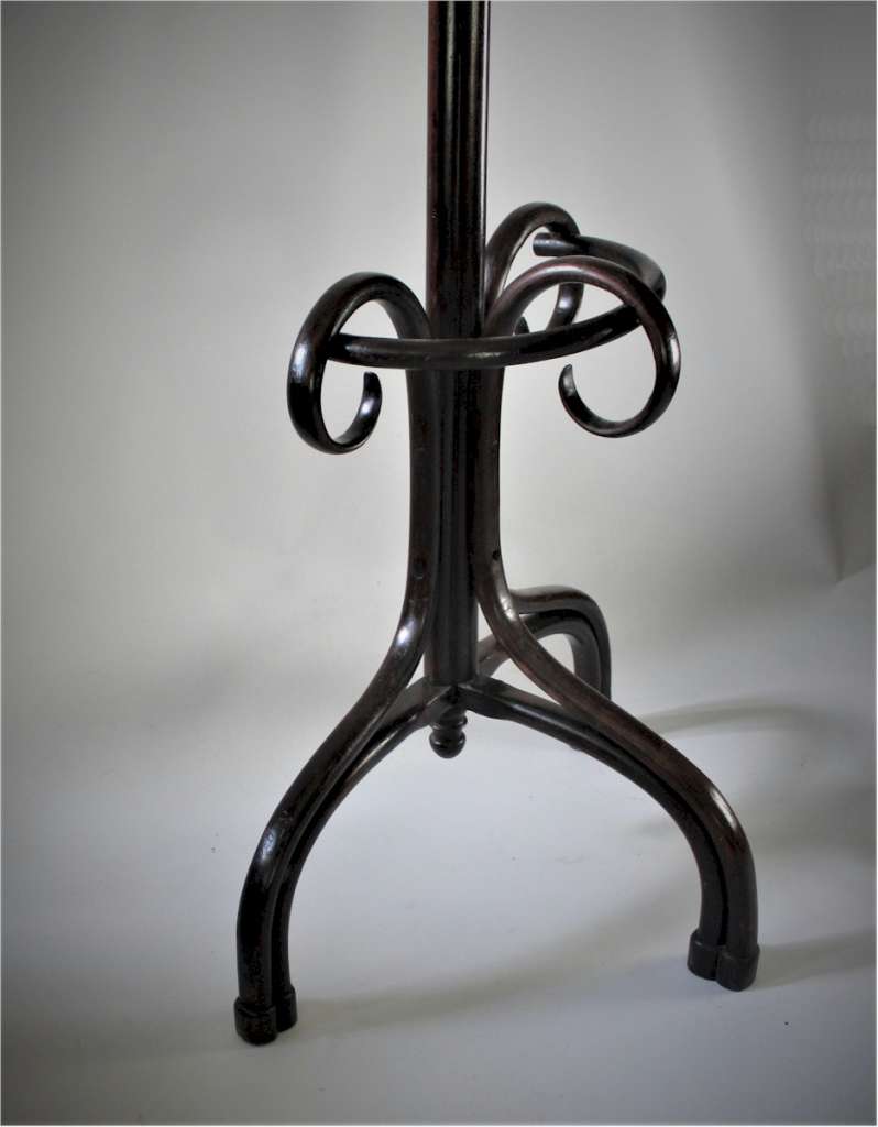 Half Round Bentwood hatrack probably by Thonet