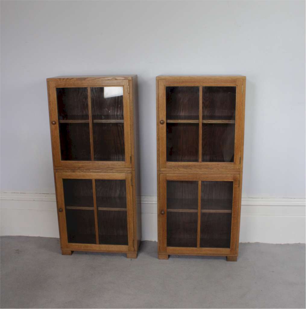 Heals set of three bookcase c1930