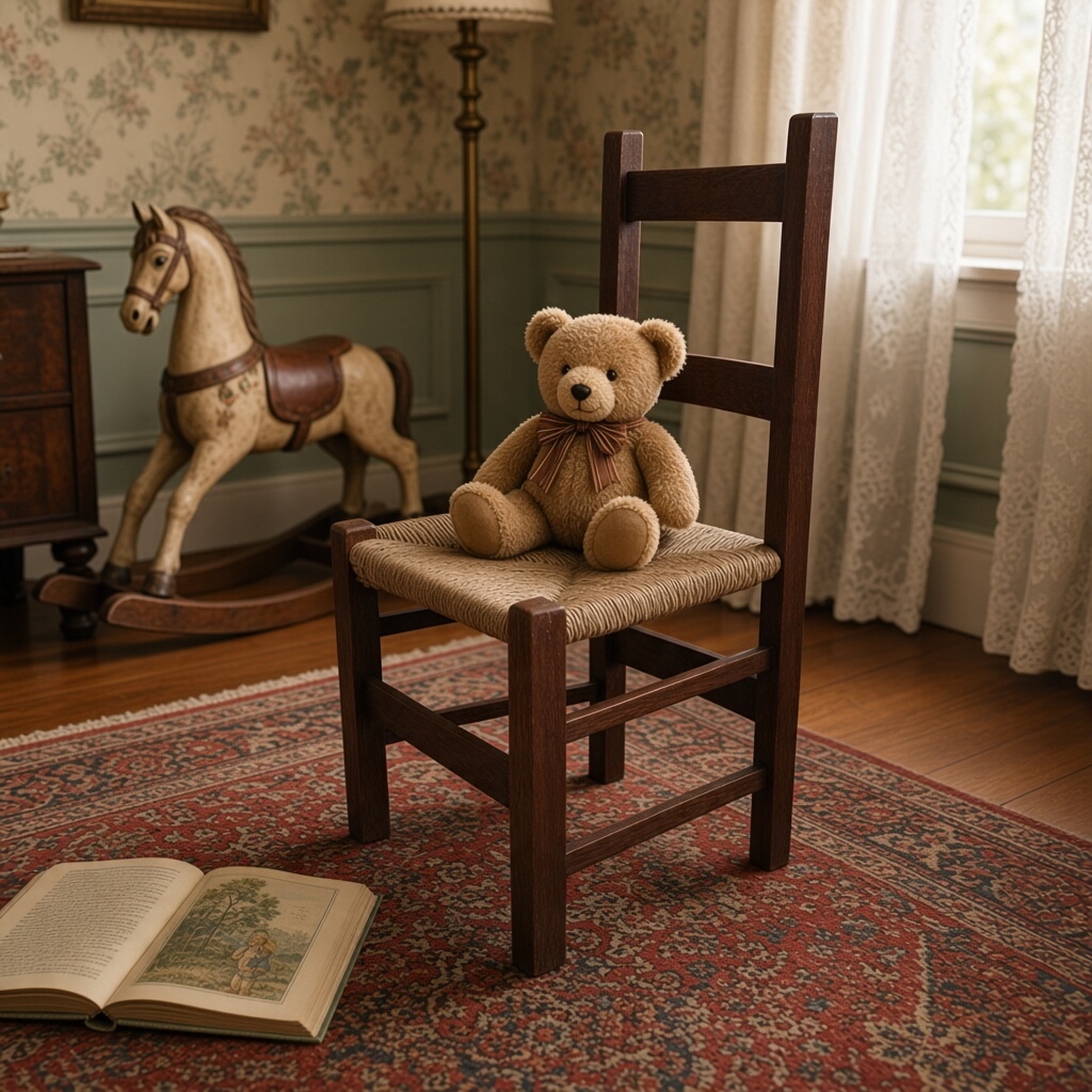 Arts and Crafts Childs chair Heals Letchworth