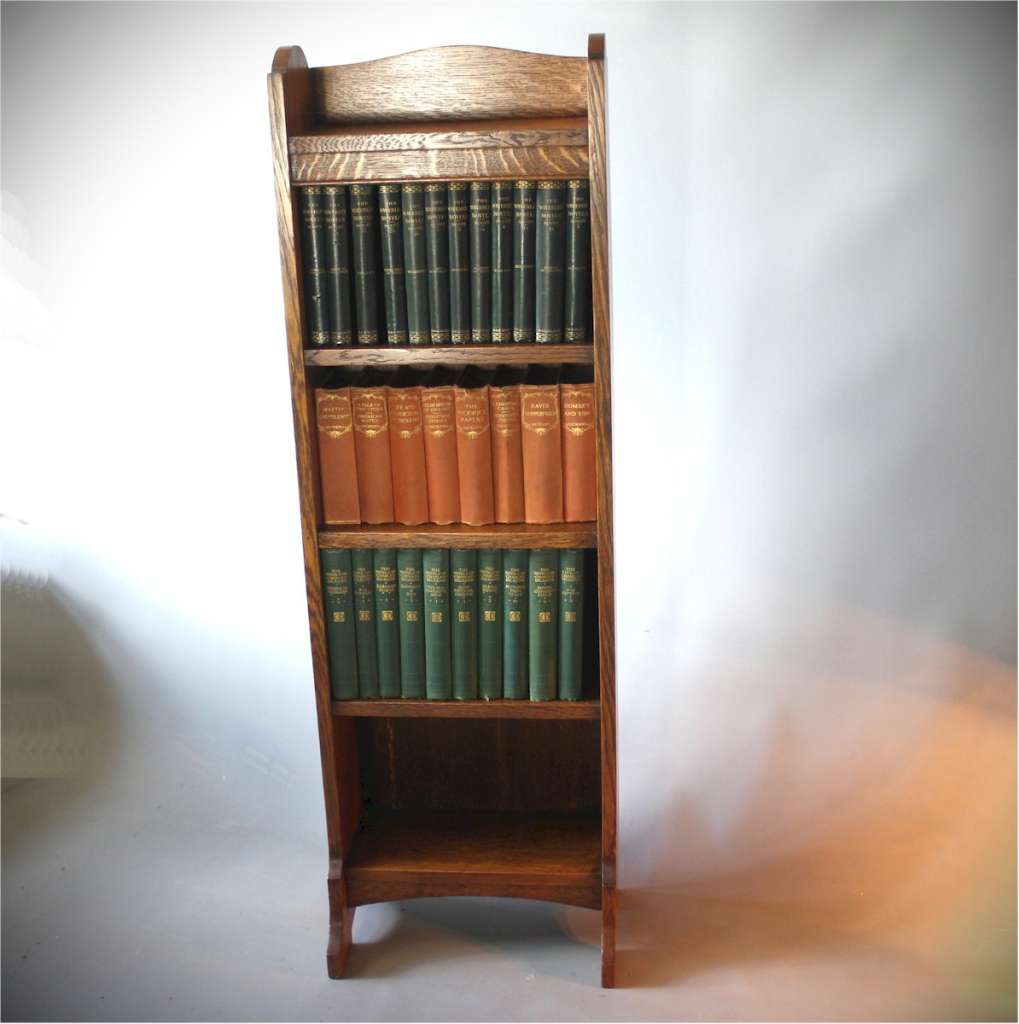 Arts and Crafts oak bookcase by Heals