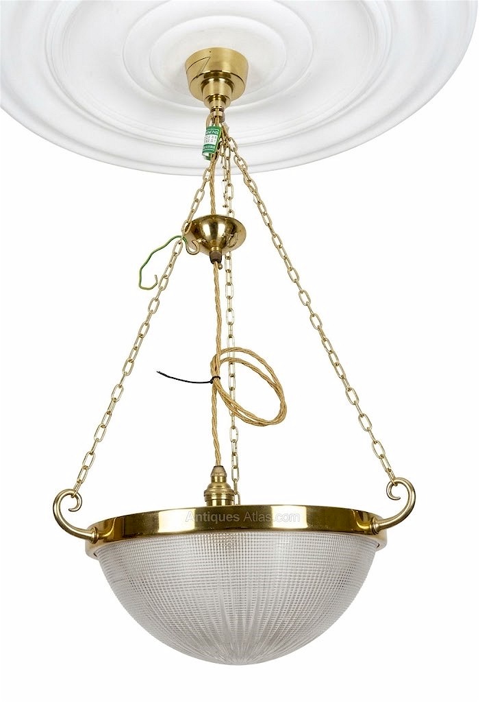 Holophane ceiling light