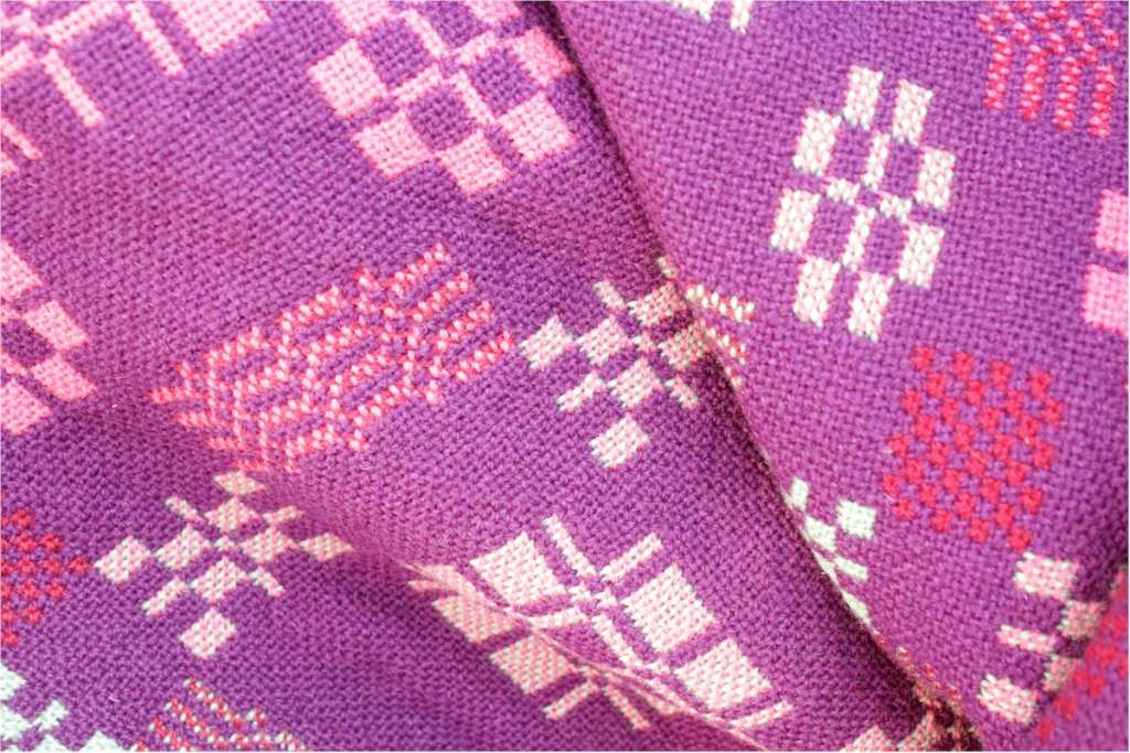 Vintage Welsh Blanket by Holytex.