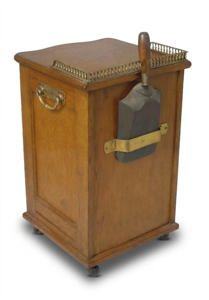 Arts and crafts period purdonium in golden oak
