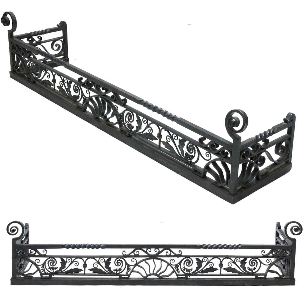 Cotswold School wrought steel fender