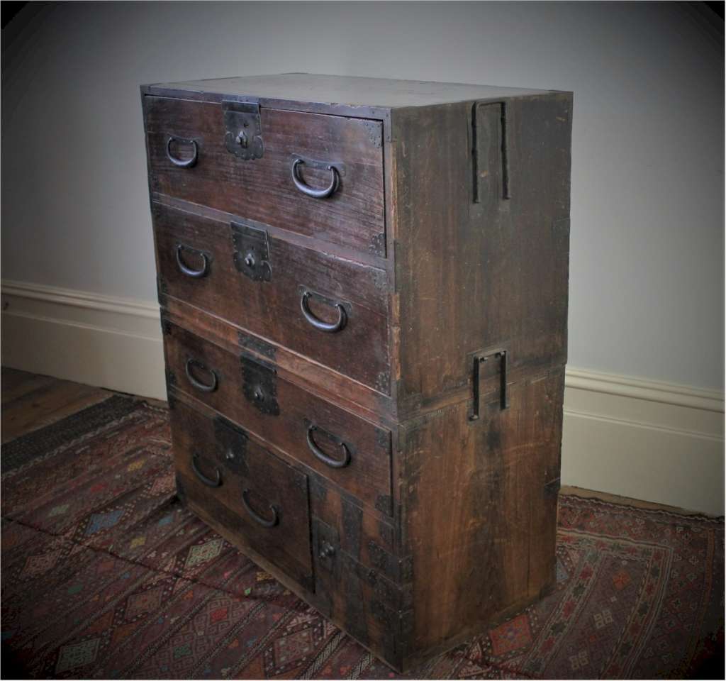 19th Century Japanese Tansu chest of drawers Art Furniture