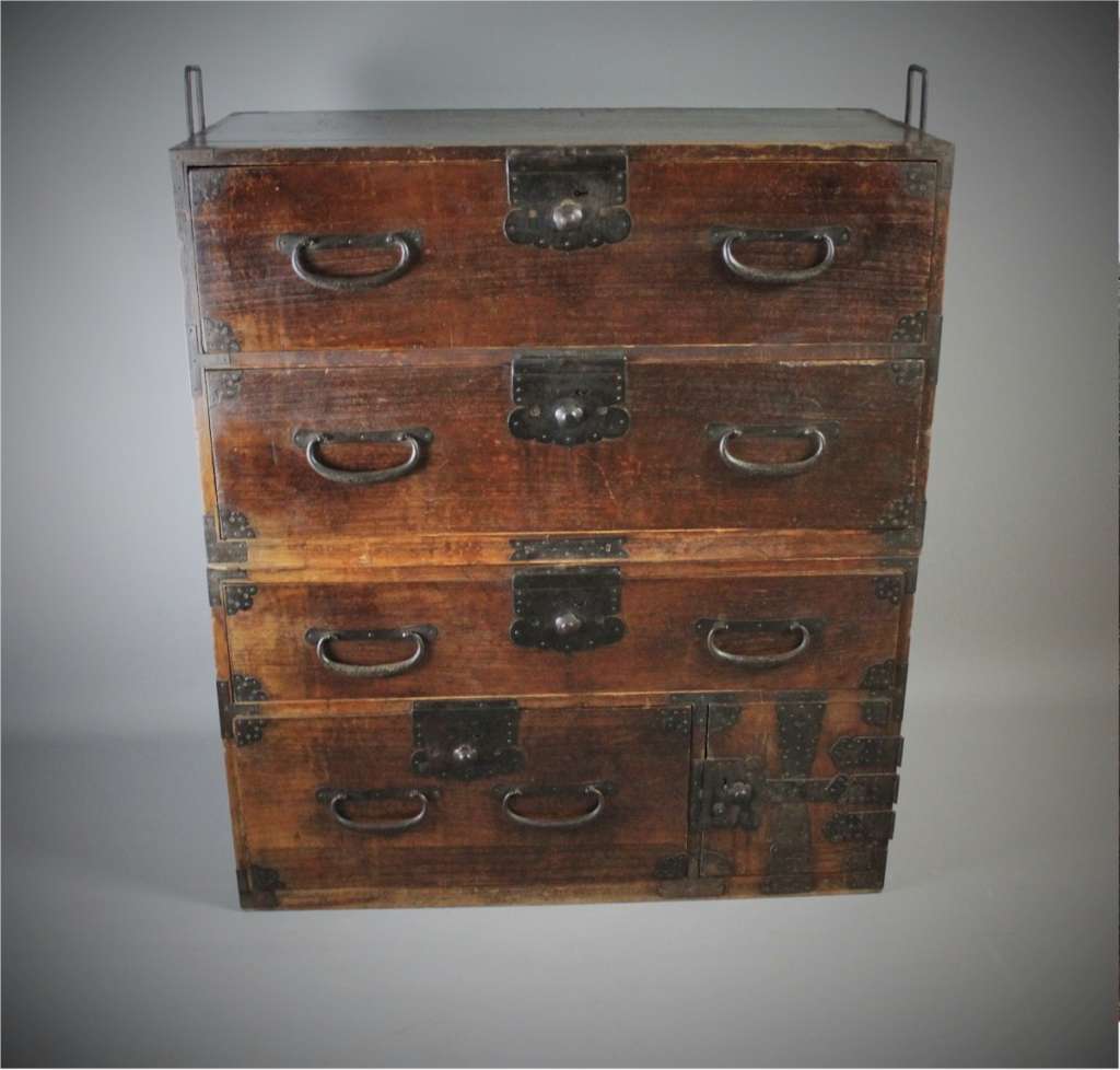 19th Century Japanese Tansu chest of drawers Art Furniture