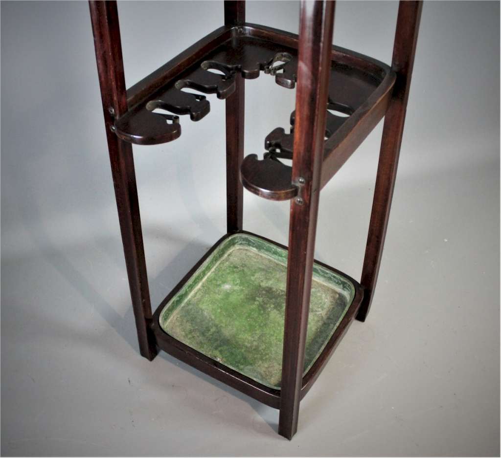 Bentwood hat stand by Kohn bros.