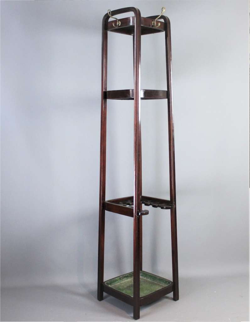 Bentwood hat stand by Kohn bros.